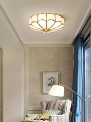 Flower Shape Glass Recessed Ceiling Light-DWHOME