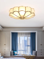 Flower Shape Glass Recessed Ceiling Light-DWHOME