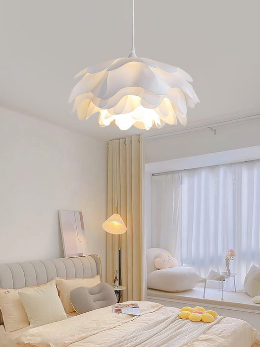 Flower Shaped White Pendant Lamp-DWHOME