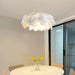 Flower Shaped White Pendant Lamp-DWHOME