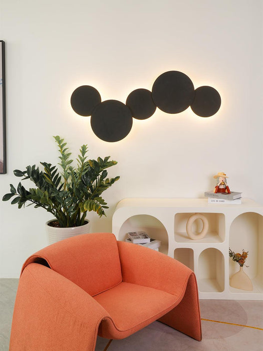 Geometric Disc Wall Lamp-DWHOME