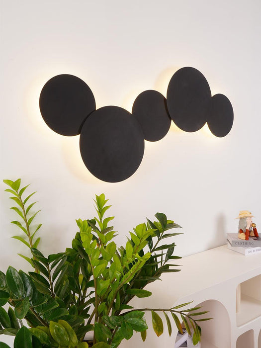 Geometric Disc Wall Lamp-DWHOME