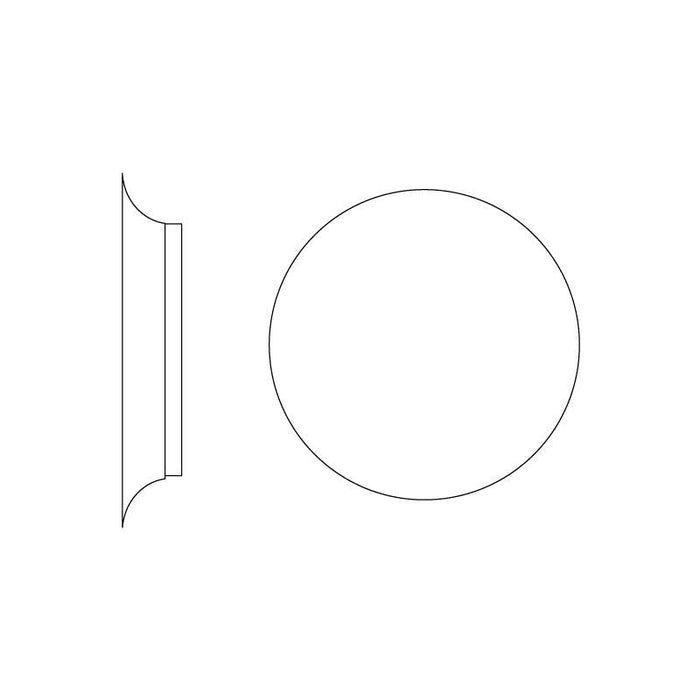 Geometric Disc Wall Lamp-DWHOME