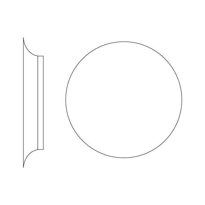 Geometric Disc Wall Lamp-DWHOME