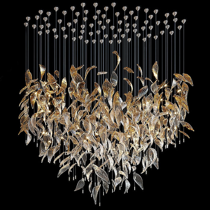 Fluttering Leaves Chandelier.