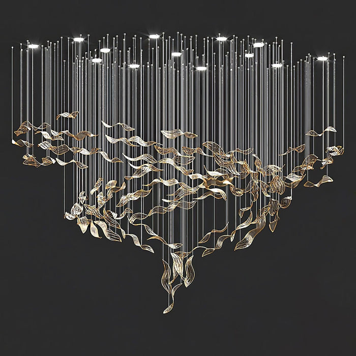 Fluttering Leaves Chandelier - DWHOME