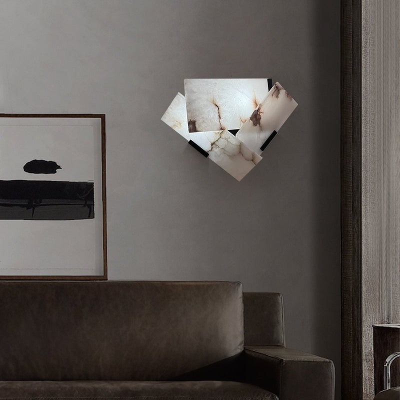 Fly Alabaster Sconce-DWHOME