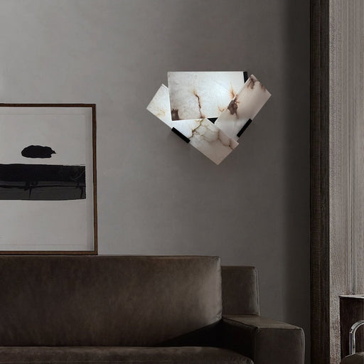 Fly Alabaster Sconce-DWHOME