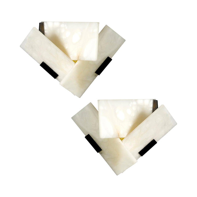 Fly Alabaster Sconce-DWHOME