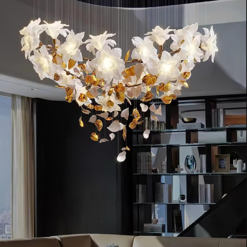Flying Flowers Fluttering Chandelier-DWHOME