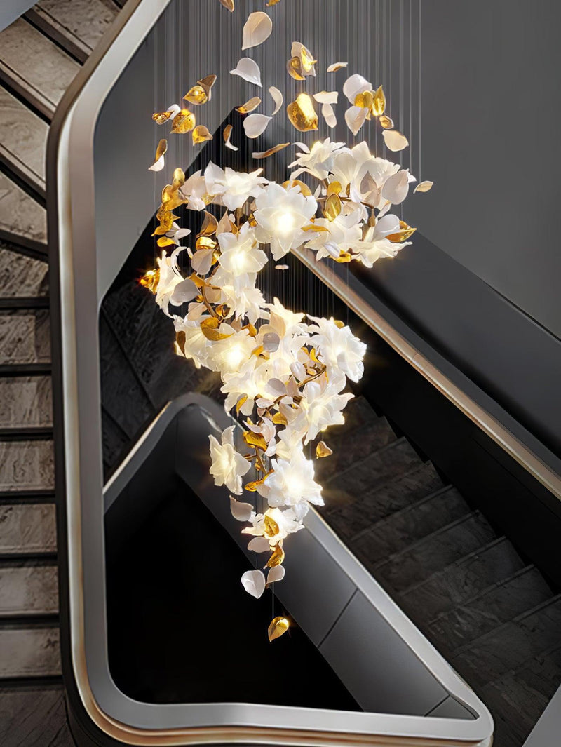 Flying Flowers Fluttering Chandelier-DWHOME