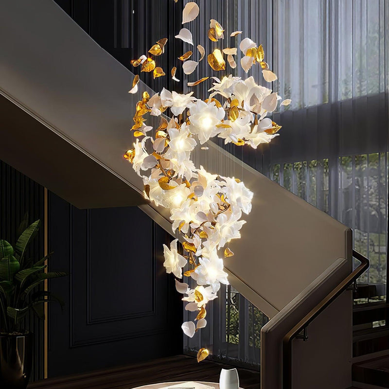 Flying Flowers Fluttering Chandelier-DWHOME