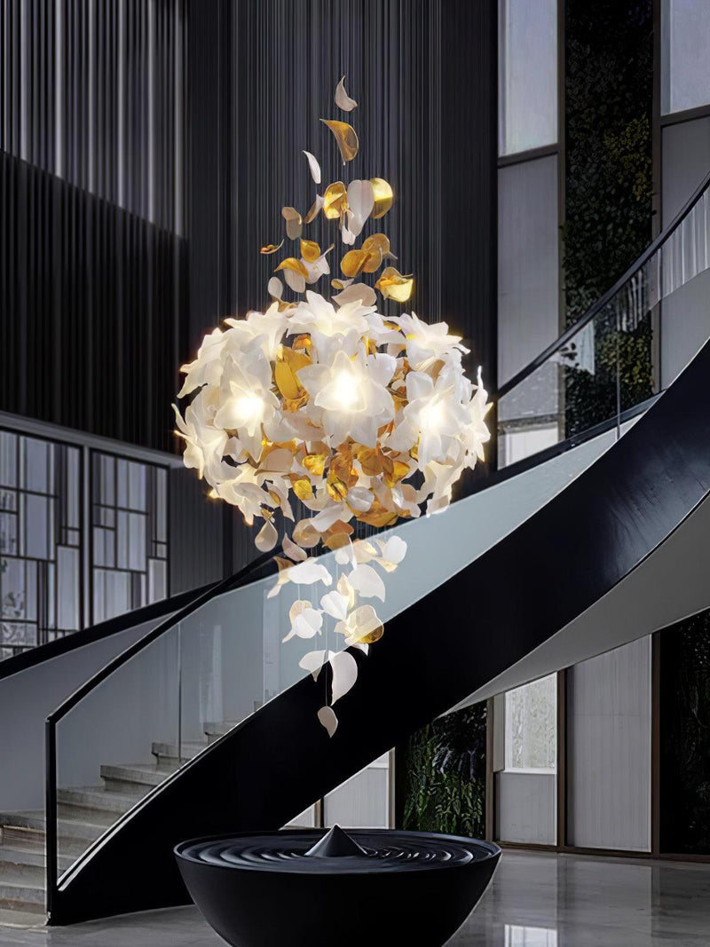 Flying Flowers Fluttering Chandelier-DWHOME