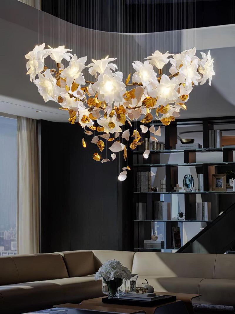 Flying Flowers Fluttering Chandelier-DWHOME