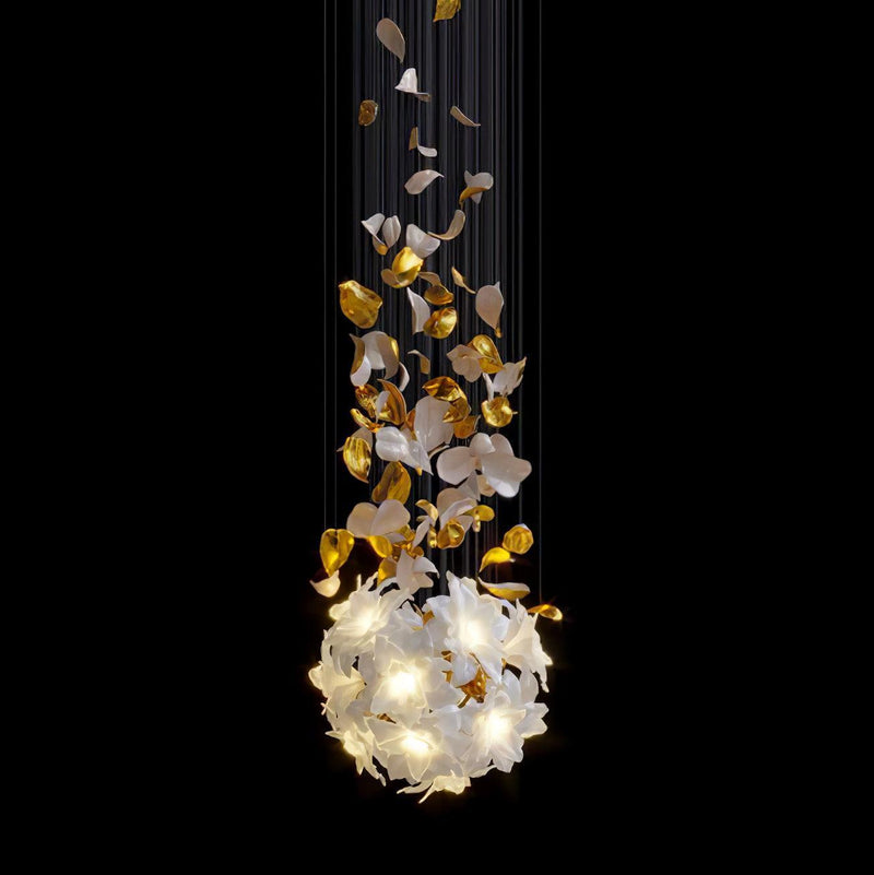 Flying Flowers Fluttering Chandelier-DWHOME