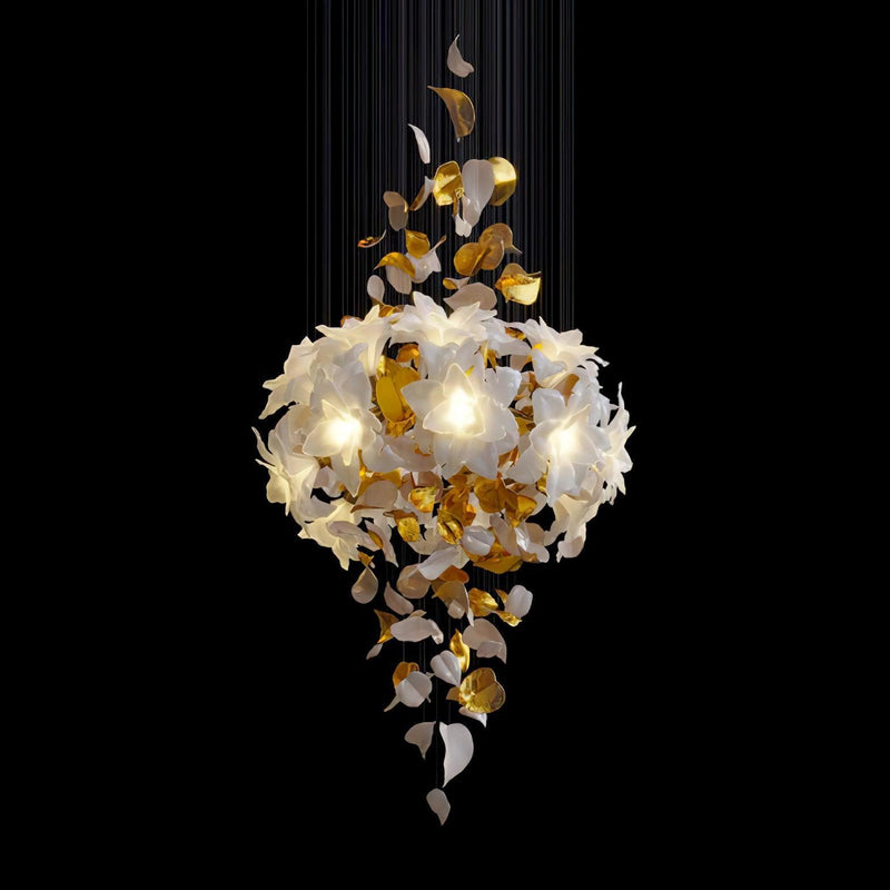 Flying Flowers Fluttering Chandelier-DWHOME