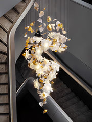 Flying Flowers Fluttering Chandelier-DWHOME