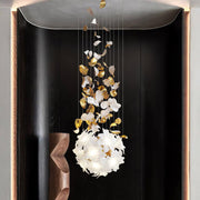 Flying Flowers Fluttering Chandelier-DWHOME