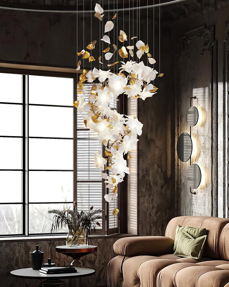 Flying Flowers Fluttering Chandelier-DWHOME