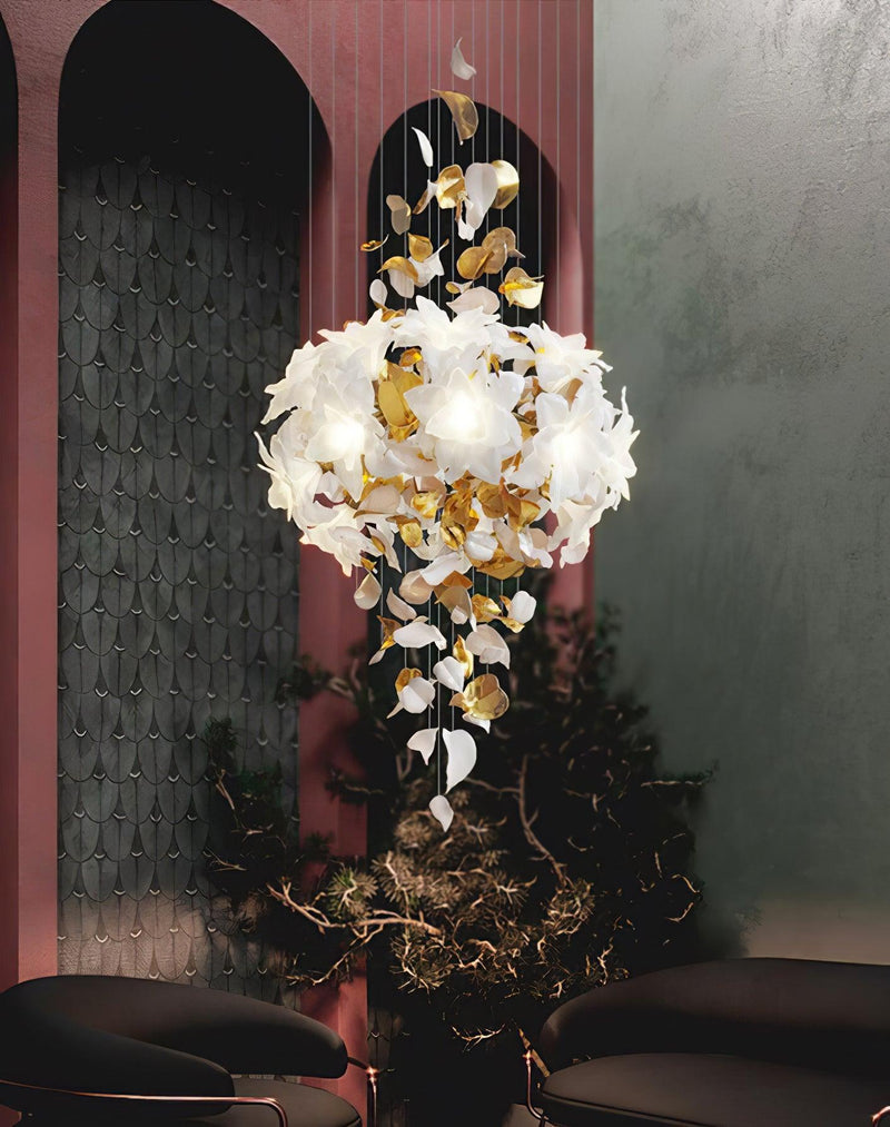 Flying Flowers Fluttering Chandelier-DWHOME