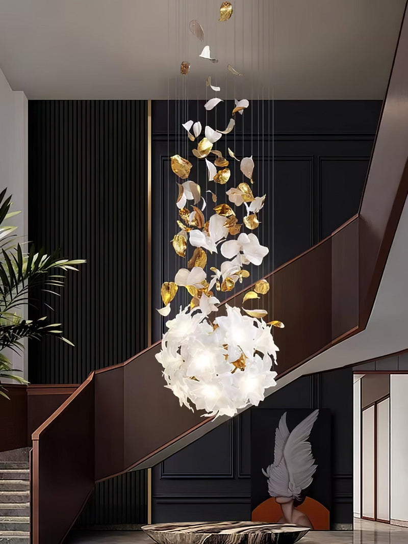 Flying Flowers Fluttering Chandelier-DWHOME