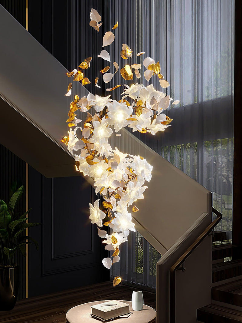 Flying Flowers Fluttering Chandelier-DWHOME