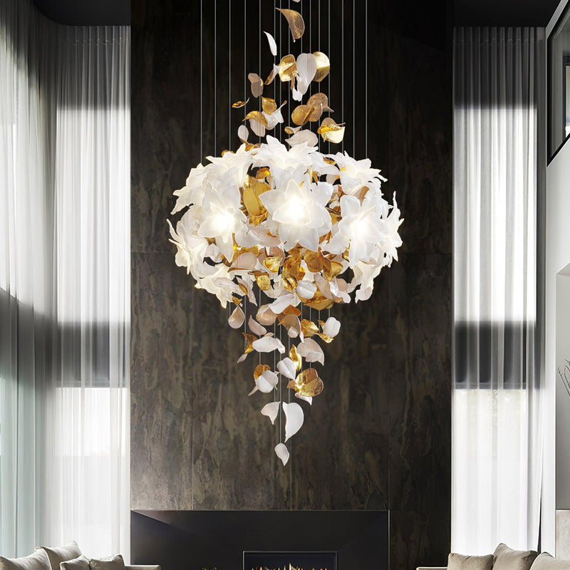 Flying Flowers Fluttering Chandelier-DWHOME