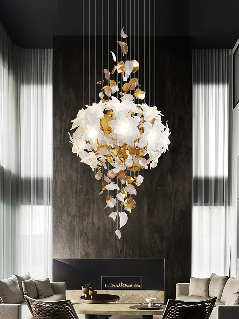 Flying Flowers Fluttering Chandelier-DWHOME