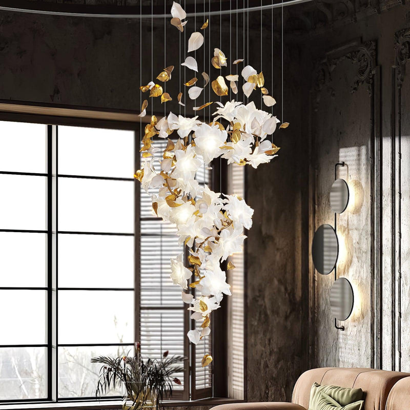 Flying Flowers Fluttering Chandelier-DWHOME
