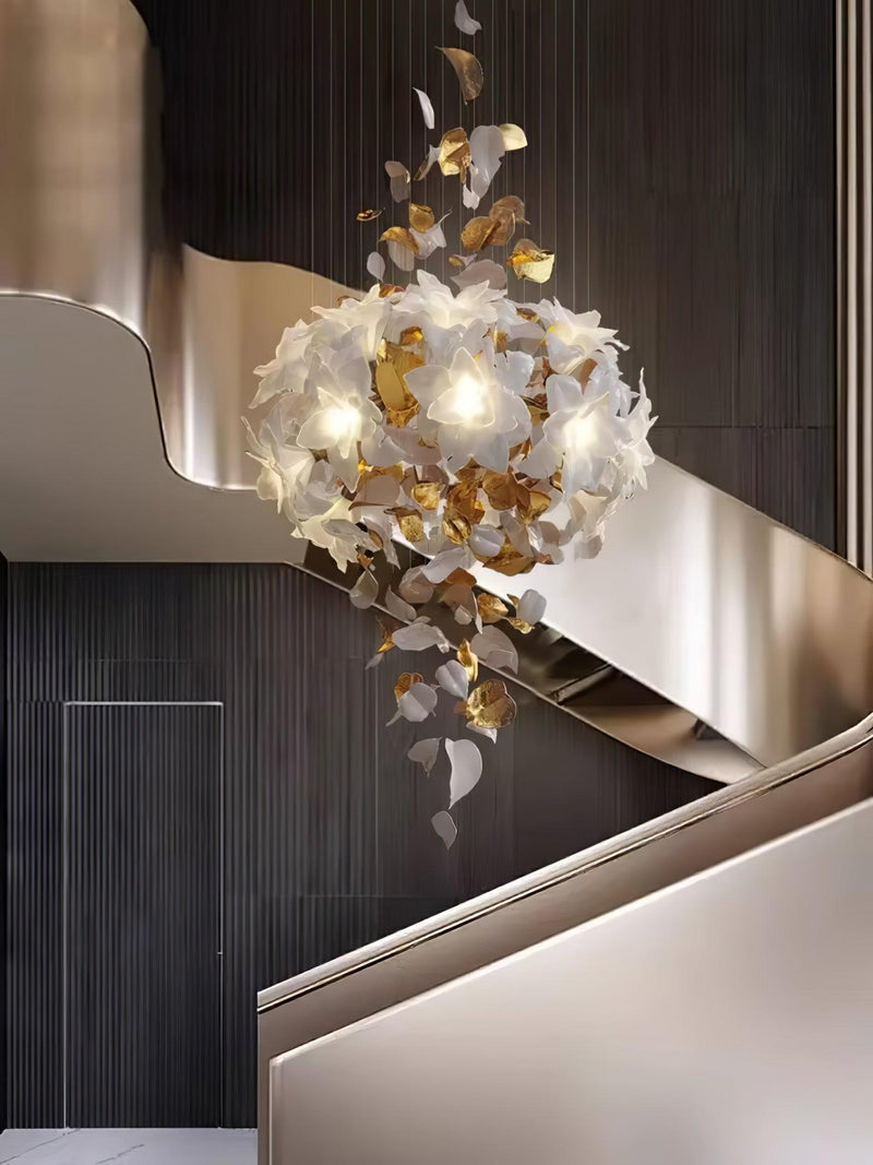 Flying Flowers Fluttering Chandelier-DWHOME