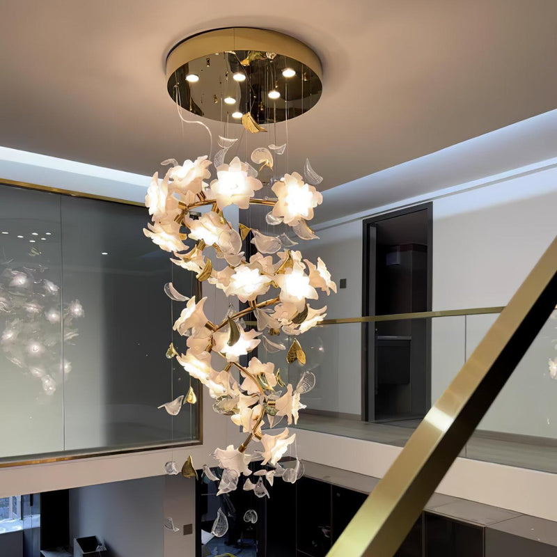 Flying Flowers Fluttering Chandelier-DWHOME