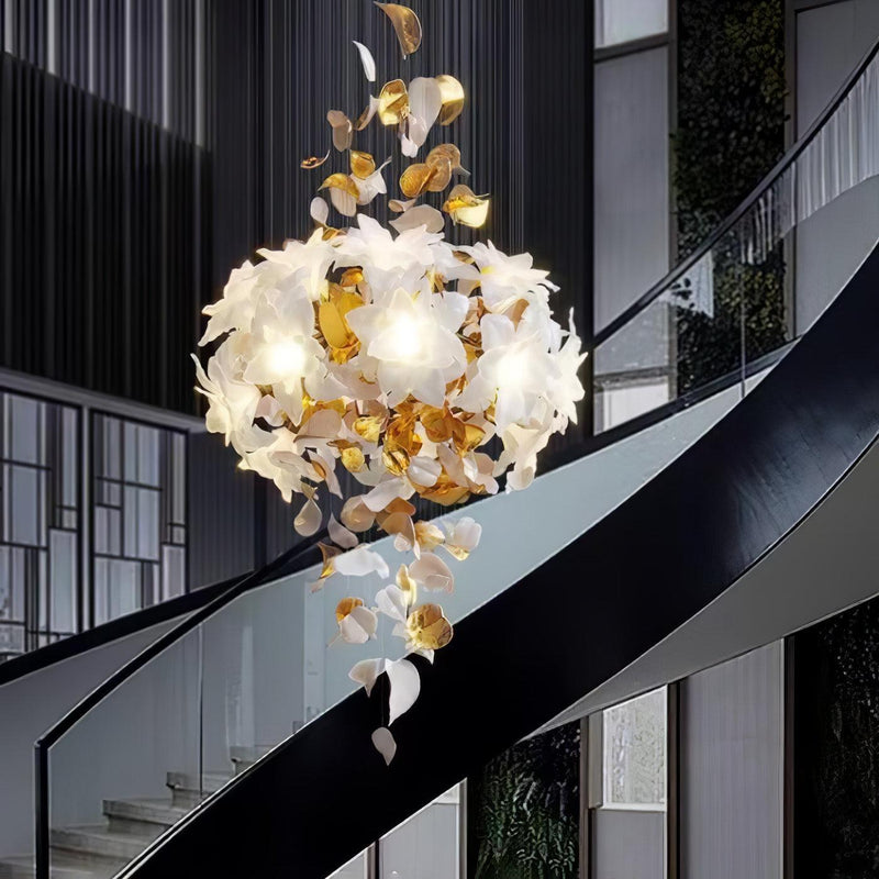Flying Flowers Fluttering Chandelier-DWHOME