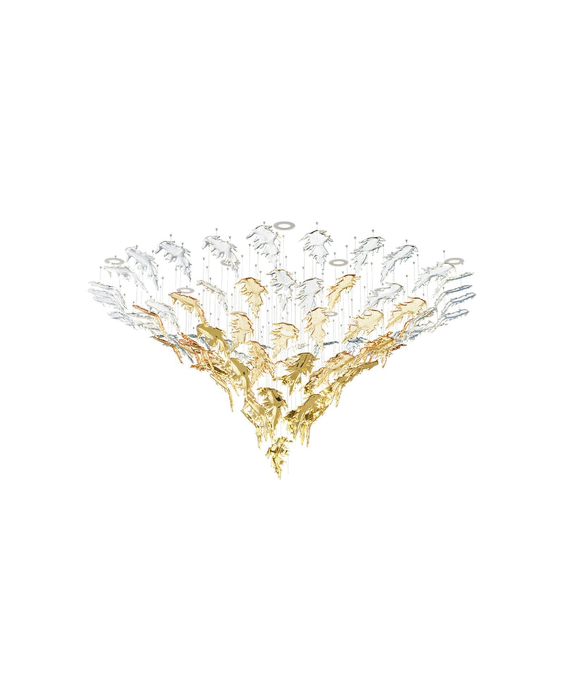 Flying Leaves Chandelier - Vakkerlight