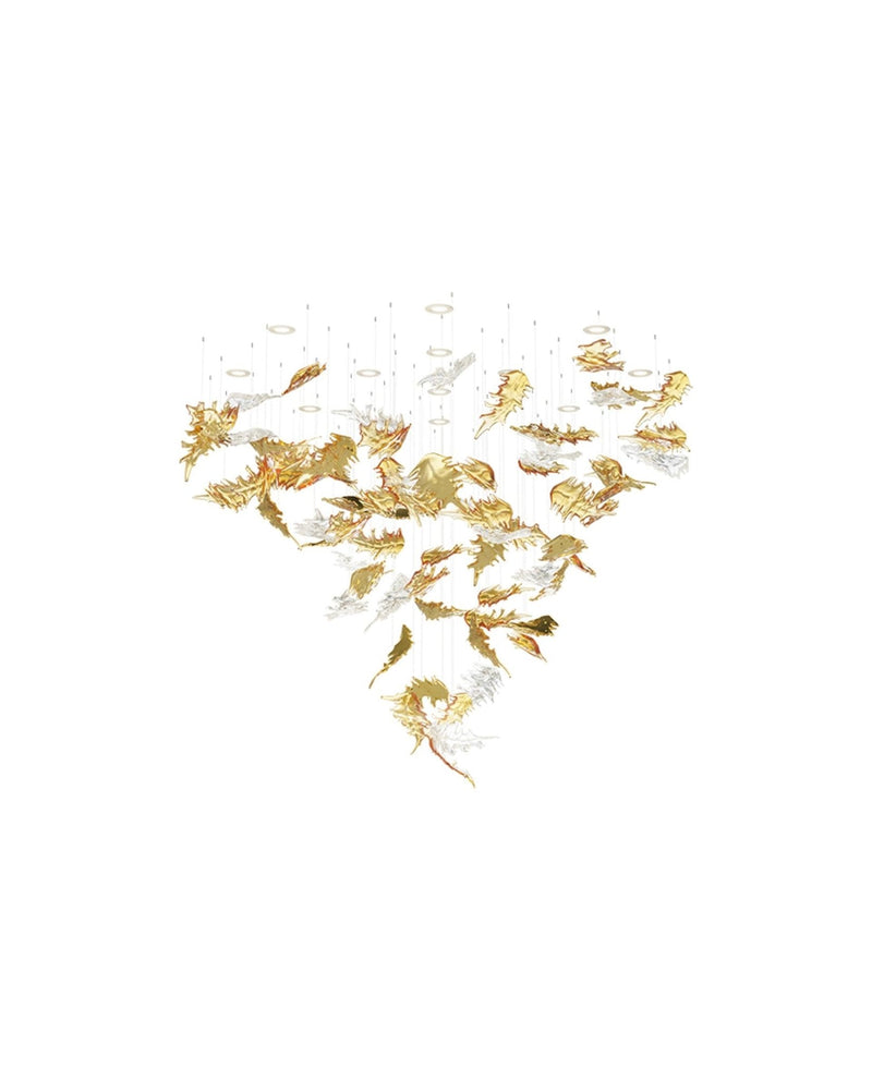 Flying Leaves Chandelier - Vakkerlight