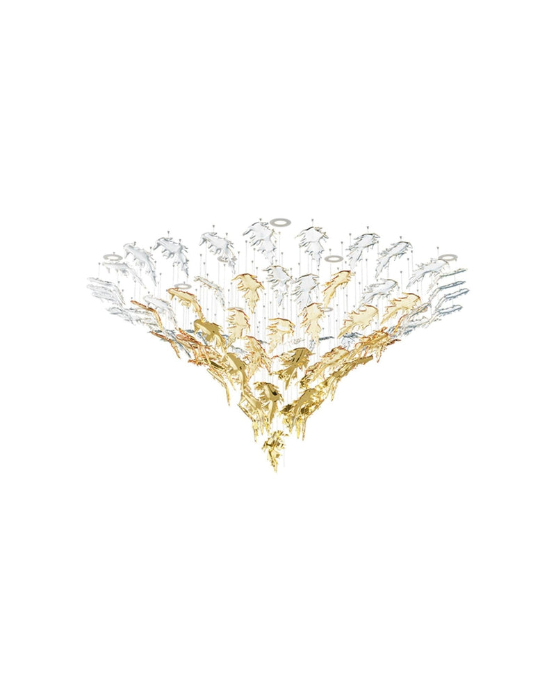 Flying Leaves Chandelier - Vakkerlight