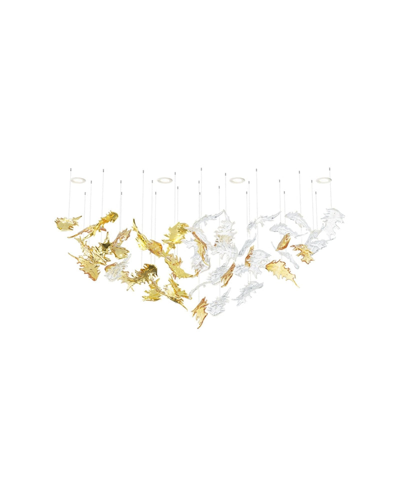 Flying Leaves Chandelier - Vakkerlight