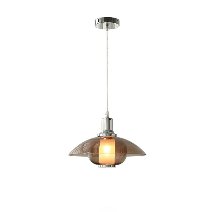 Flying Saucer Chrome Pendant Light - DWHOME