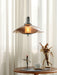 Flying Saucer Chrome Pendant Light.