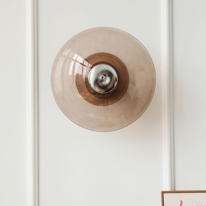 Flying Saucer Chrome Wall Light - DWHOME