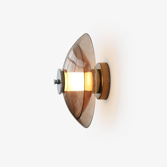 Flying Saucer Chrome Wall Light - DWHOME