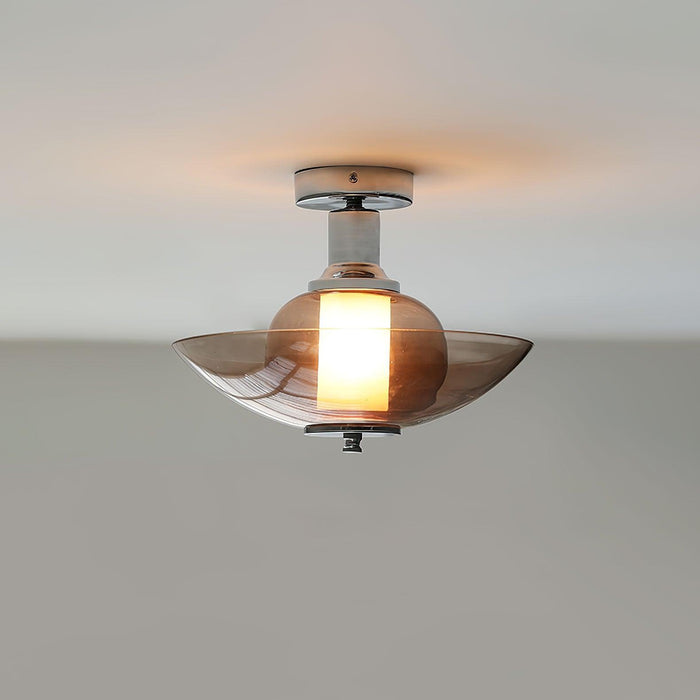 Flying Saucer Chrome Wall Light - DWHOME