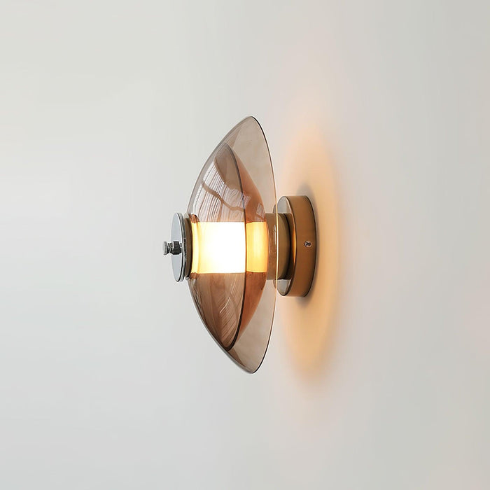 Flying Saucer Chrome Wall Light - Vakkerlight