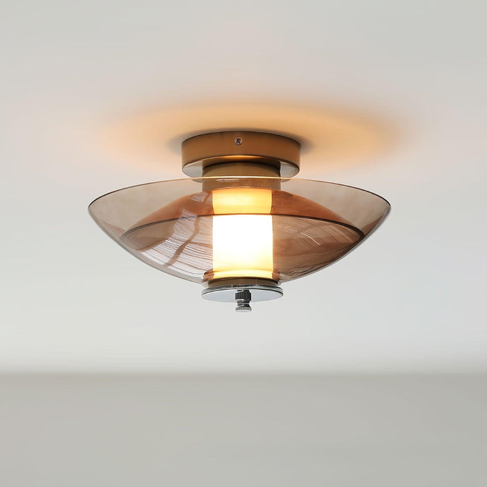 Flying Saucer Chrome Wall Light - Vakkerlight