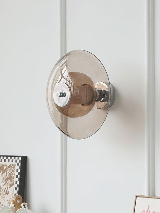 Flying Saucer Chrome Wall Light - Vakkerlight