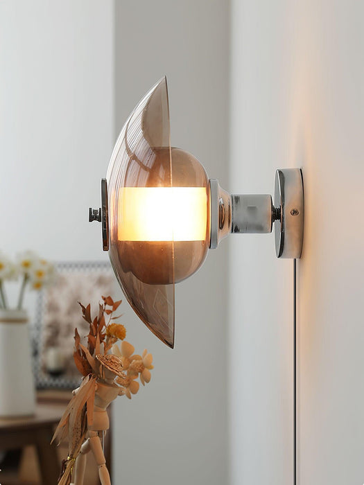 Flying Saucer Plug-in Wall Light-DWHOME