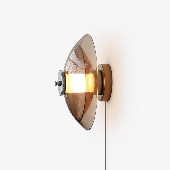 Flying Saucer Plug-in Wall Light-DWHOME