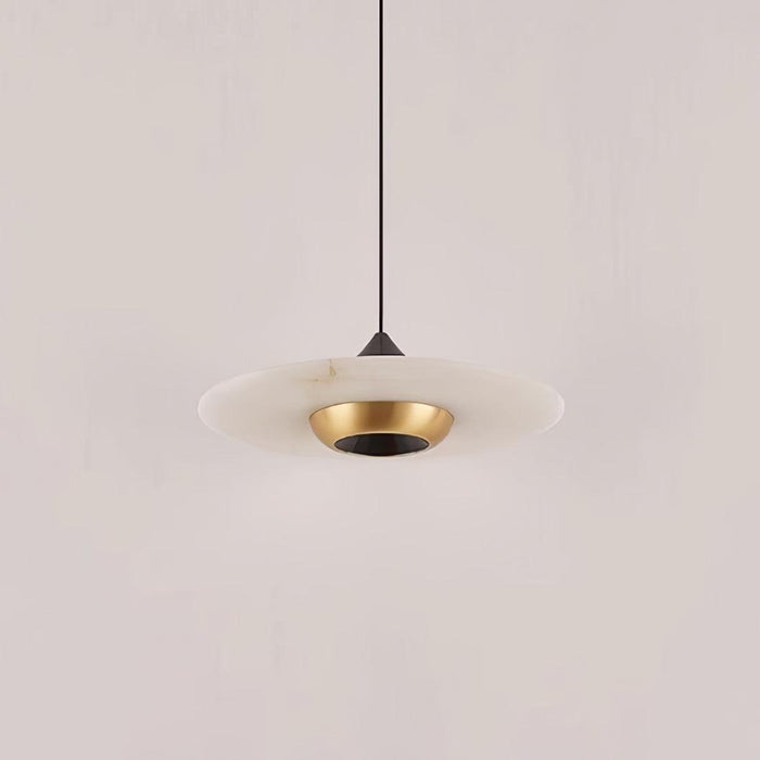 Flying Saucer Marble Pendant Lamp.