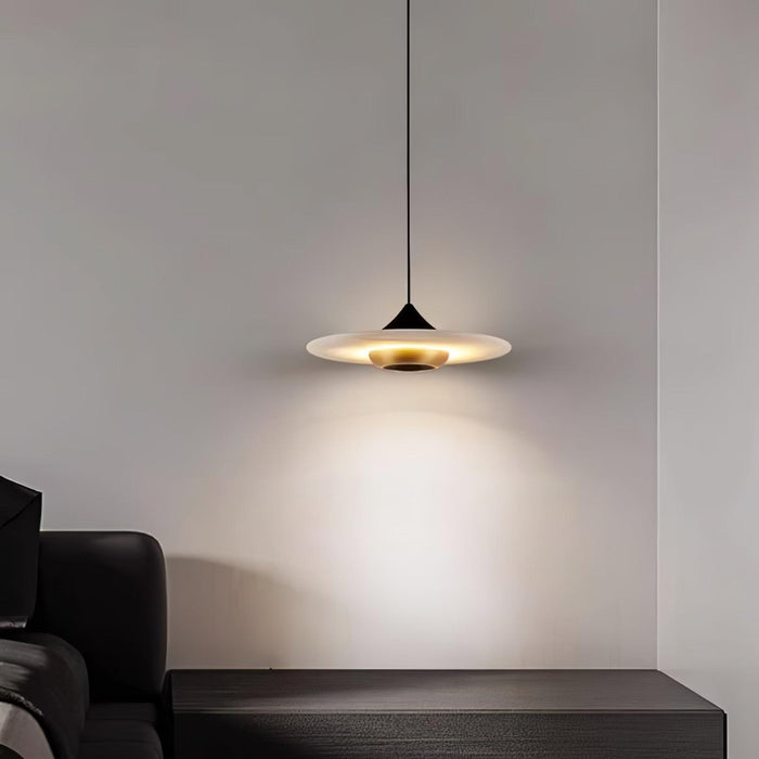 Flying Saucer Marble Pendant Lamp-DWHOME