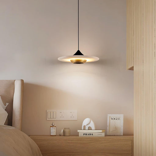 Flying Saucer Marble Pendant Lamp-DWHOME