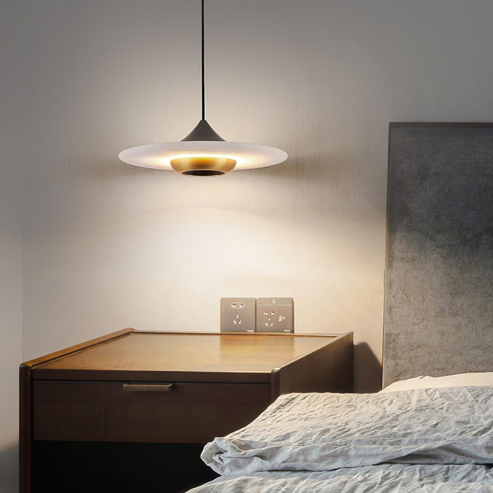Flying Saucer Marble Pendant Lamp-DWHOME